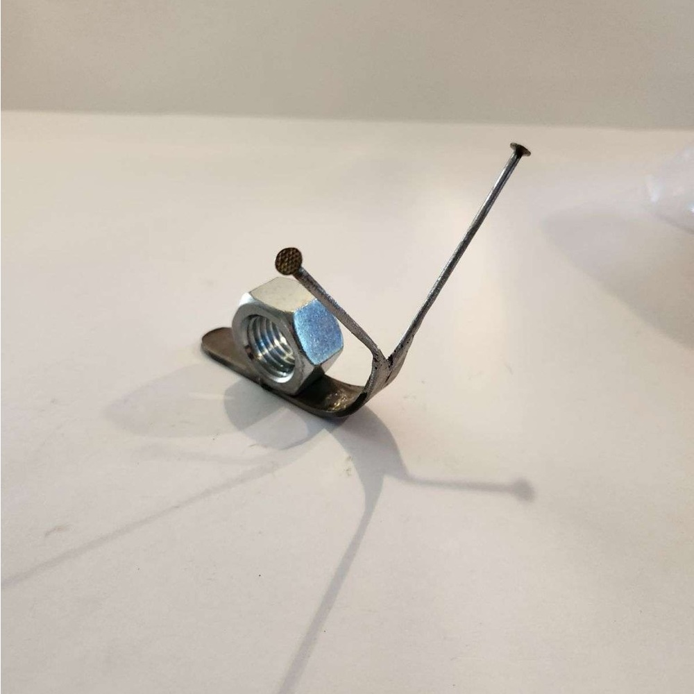 Metal art made by disabled veteran
